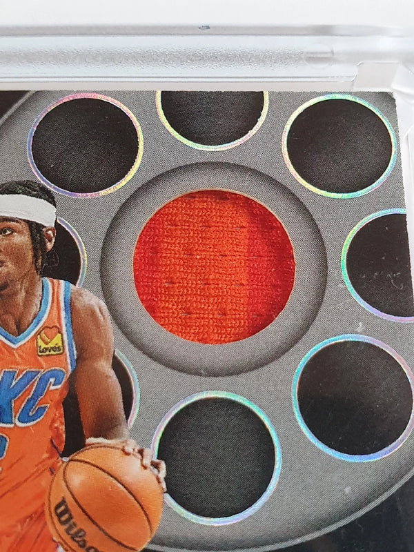 2022 Panini Noir Shai Gilgeous-Alexander #PATCH /99 Game Worn Dual Jerseys