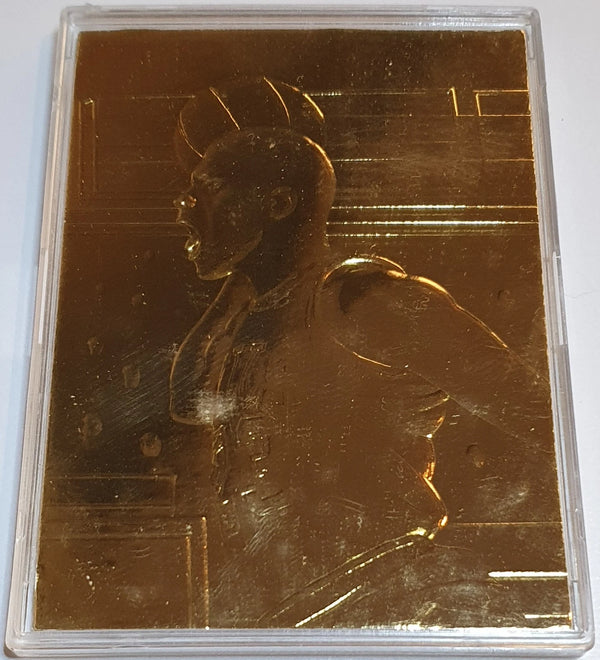 1998 Upper Deck Michael Jordan 22KT Gold Card 1997 5th NBA Championship - Rare