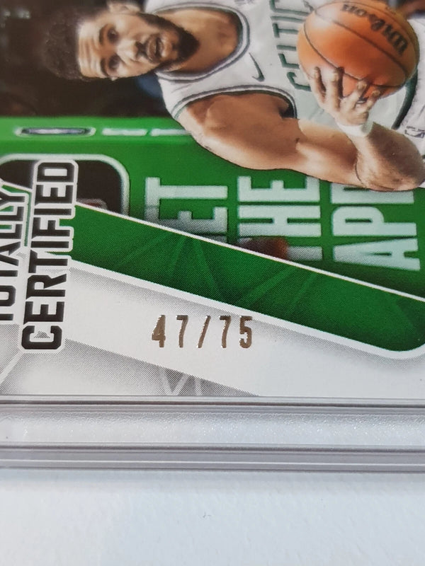 2024 Totally Certified Jayson Tatum #PATCH MIRROR RED /75 Game Worn Jersey