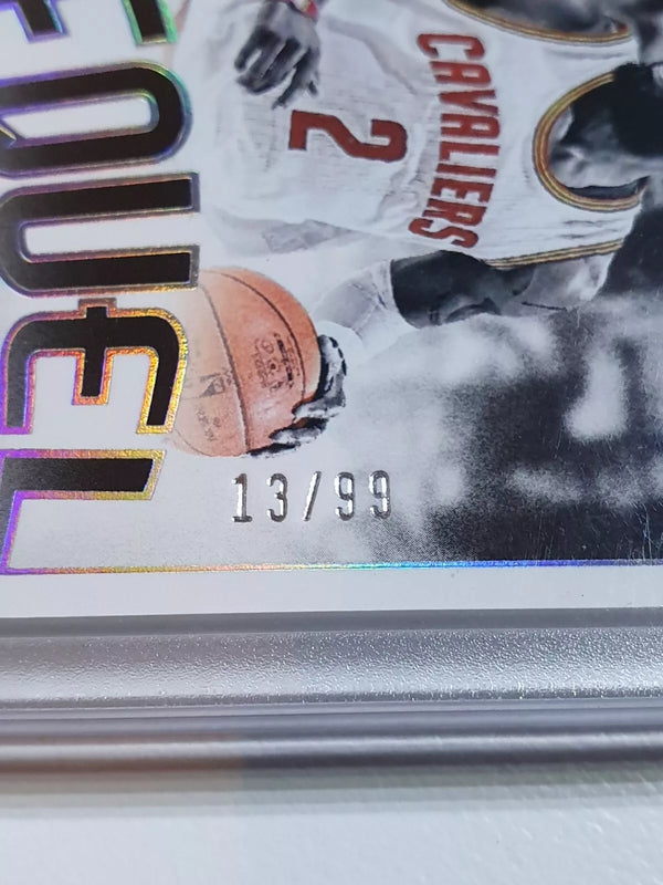 2023 Panini Noir Kyrie Irving #PATCH /99 Game Worn Jersey - Ready to Grade
