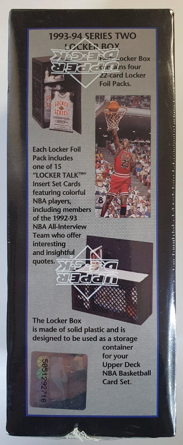 1993-94 Upper Deck Locker Series Box Series 2 - Factory Sealed