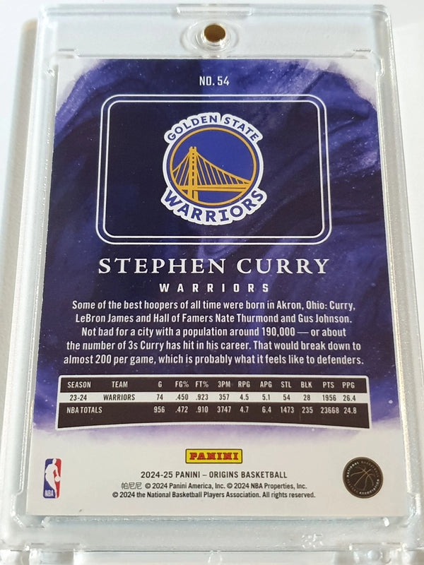 2024 Panini Origins Stephen Curry #54 TURQUOISE /25 Edition - Ready to Grade