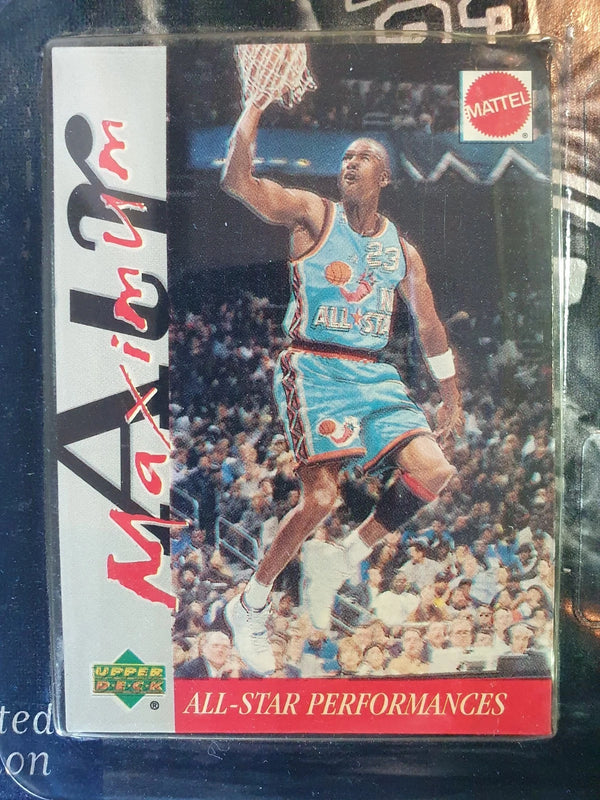 1999 Upper Deck Mattel Michael Jordan All-Star 2 Figurine - Sealed Figure & Card