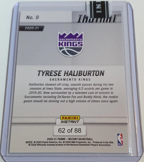2020 Instant Tyrese Haliburton Rookie /88 NBA Tip-Off RC - Panini Sealed