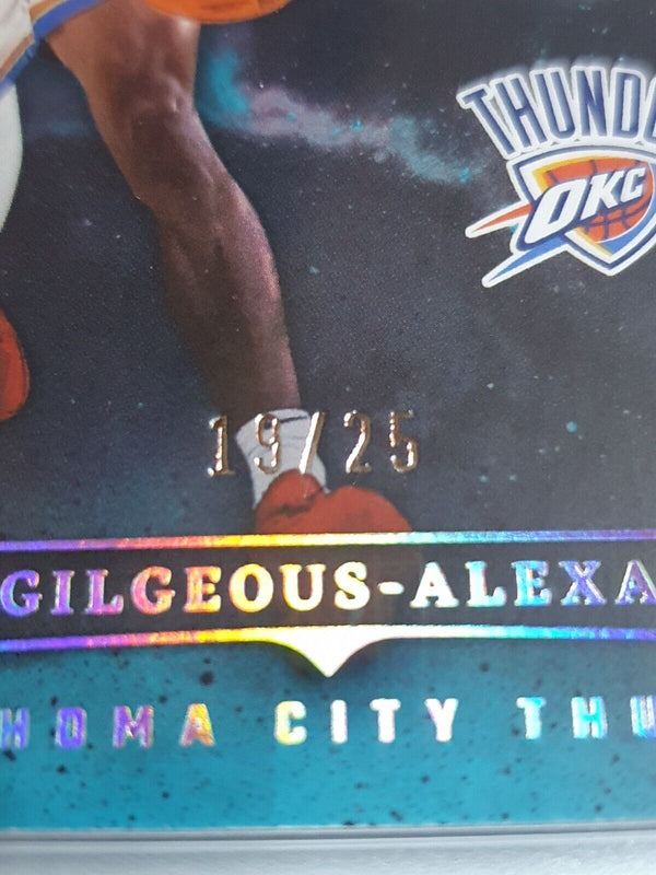 2022 Origins Shai Gilgeous-Alexander #PATCH TURQUOISE /25 Game Worn Jersey