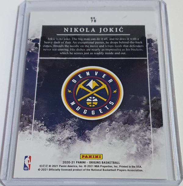 2020 Panini Origins Nikola Jokic #70 BLUE /99 Edition - Ready to Grade