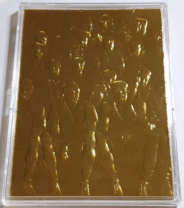 1998 Upper Deck Michael Jordan 22K GOLD CARD /23000 First Championship - Rare