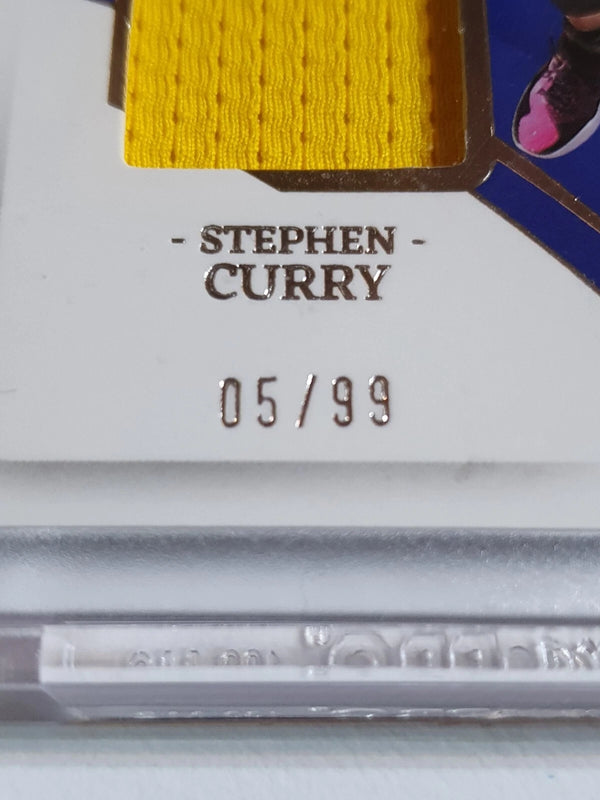 2023 Panini Immaculate Stephen Curry #PATCH /99 Game Worn Jersey - Rare