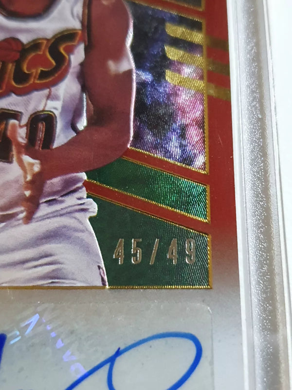 2021 Donruss Elite Shawn Kemp #AUTO RED /49 Elite Signatures - Rare