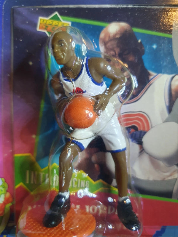 1996 Upper Deck Space Jam Michael Jordan Figure & Pack - Factory Sealed