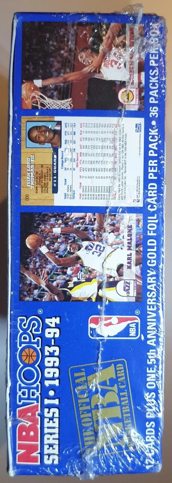 1993-94 NBA Hoops Basketball Series 1 Box - Factory Sealed