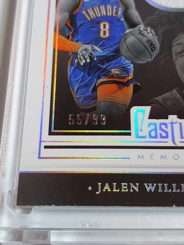 2022 Panini Noir Jalen Williams Rookie #PATCH /99 Jersey Memorabilia - Rare