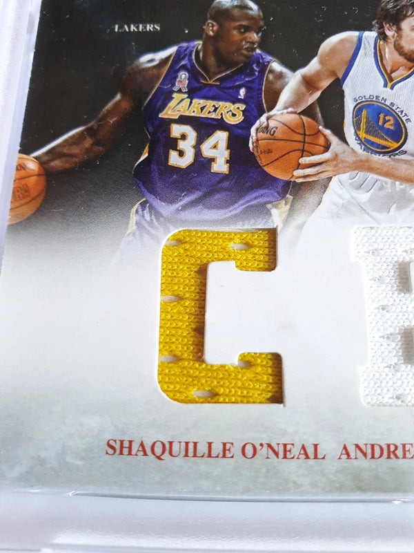 2012 Preferred Booklet /199 Six Jersey Patches Shaquille Robinson Olajuwon