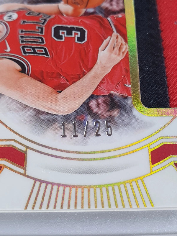 2024 National Treasures Josh Giddey #PATCH PRIME /25 Game Worn Jersey (Bulls)