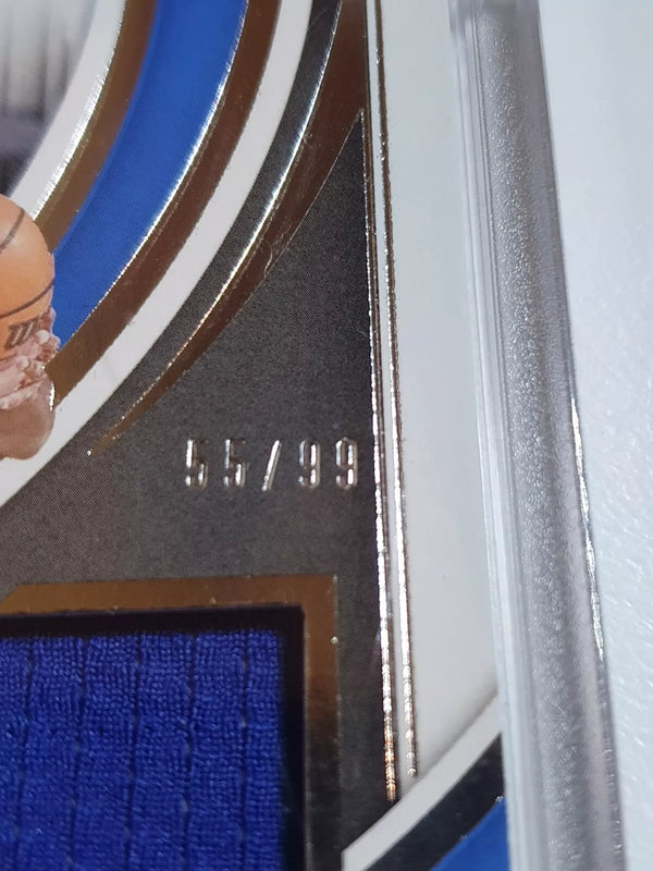 2021 Panini Immaculate Tyrese Maxey #PATCH /99 Game Worn Large Jersey - Rare