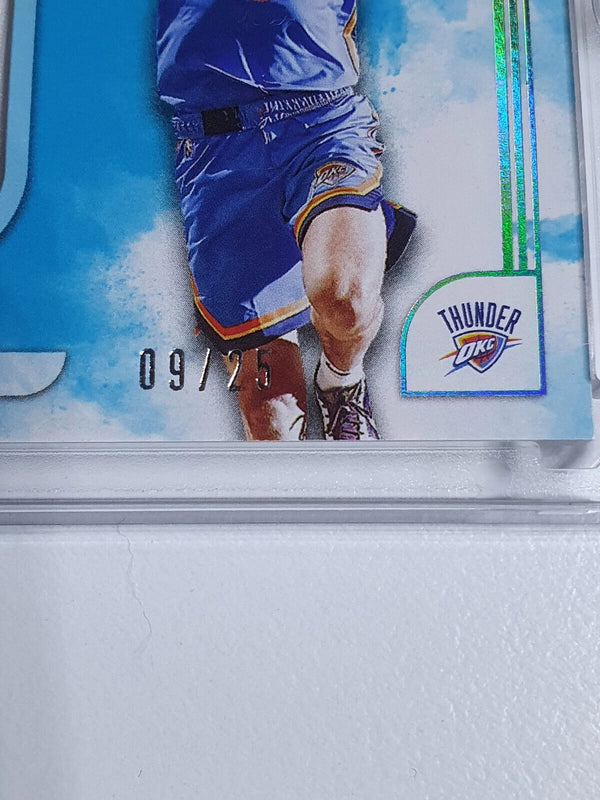 2021 Origins Josh Giddey Rookie #PATCH TURQUIOSE /25 PRIME 4 Color Jersey - Rare