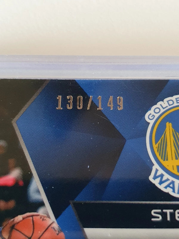 2016 Panini Spectra Stephen Curry #PATCH SILVER /149 Holo Game Worn Jumbo Jersey
