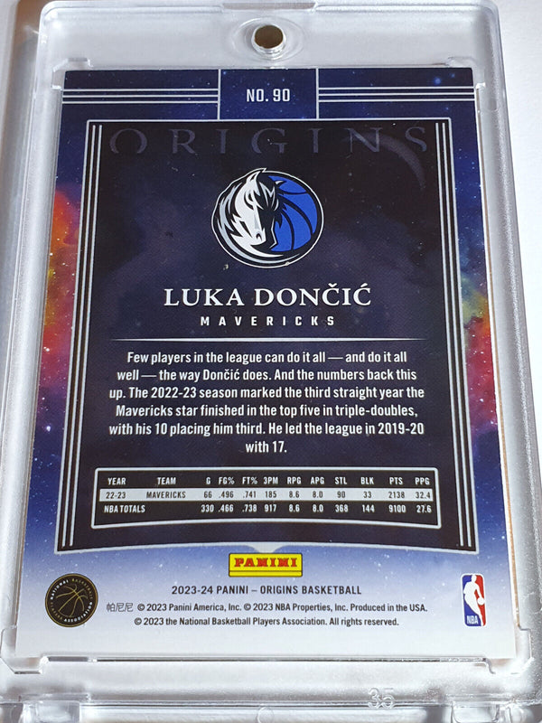 2023 Panini Origins Luka Doncic #90 Orange /75 Edition - Ready for Grading