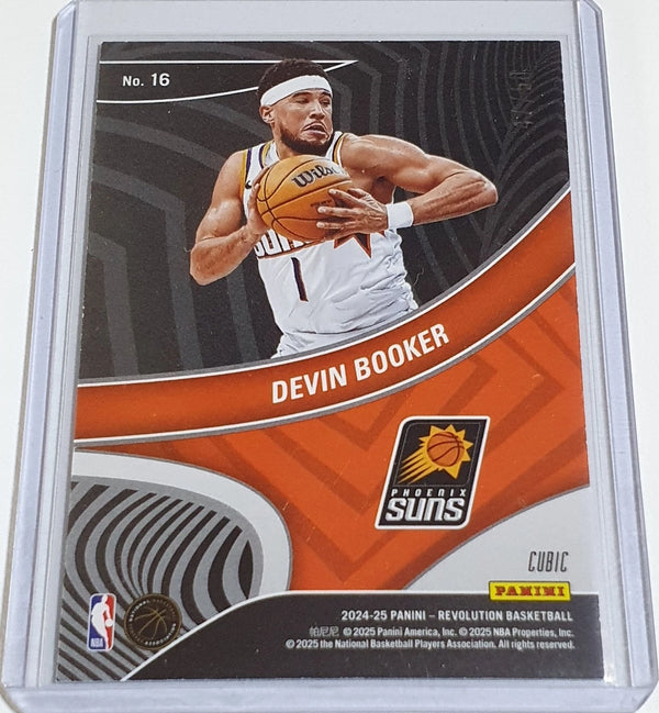 2024 Panini Revolution Devin Booker #16 CUBIC /50 Holo Showstoppers - Rare