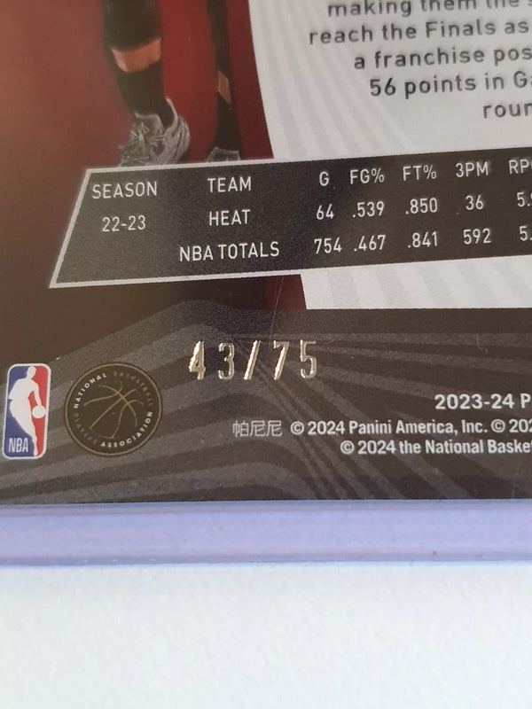 2023 Panini Revolution Jimmy Butler #2 SUNBURST /75 Holo - Ready to Grade