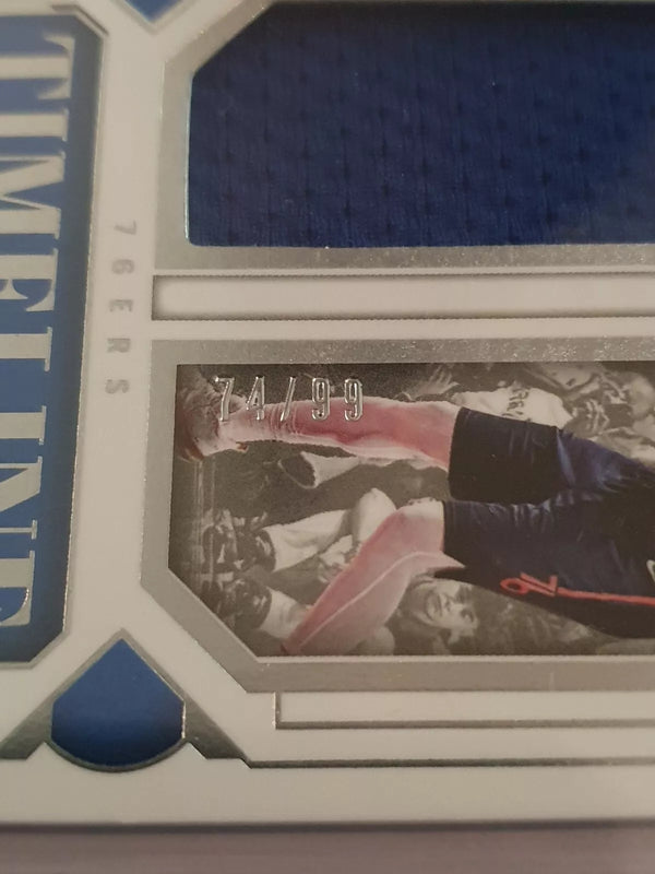2023 Panini National Treasures Joel Embiid #PATCH Game Worn Jumbo Jersey - Rare