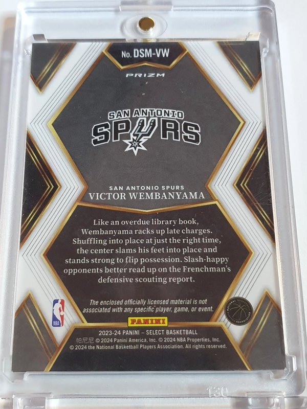 2023 Select Victor Wembanyama Rookie #PATCH Draft Selections Memorabilia - Rare