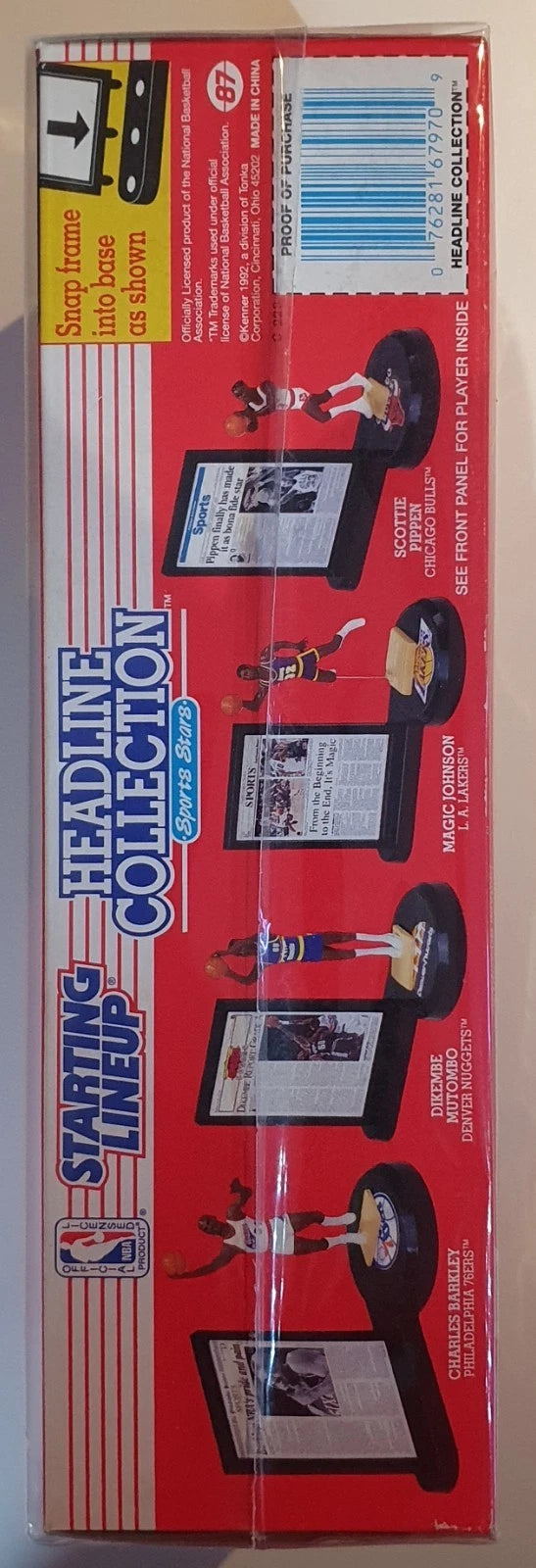 1992 Kenner Starting Lineup Michael Jordan Figurine - Figure & Frame