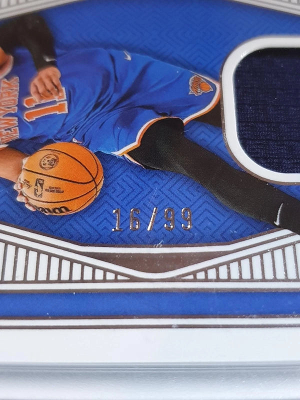 2024 Panini National Treasures Jalen Brunson #PATCH /99 Game Worn Jersey - Rare