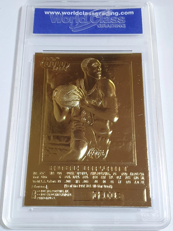 1996 Fleer 23KT Gold Skybox EX-2000 Kobe Bryant Rookie Black - Gem Mint 10