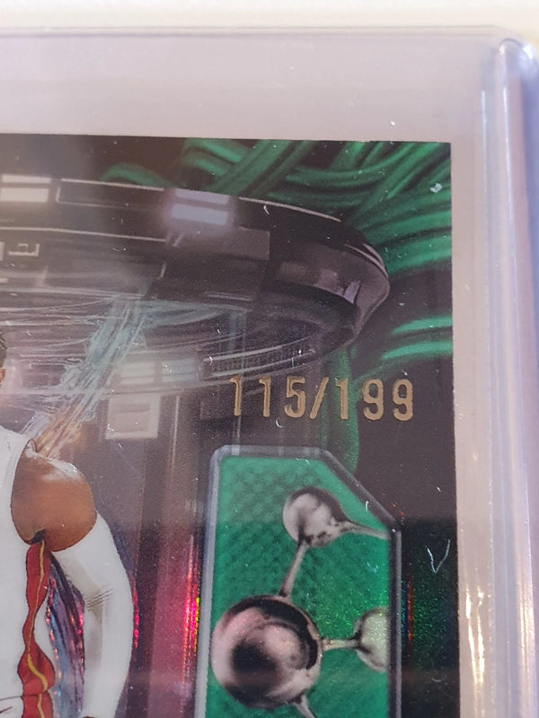 Lot of 2 x 2025 Topps Chrome Dwyane Wade CG21 REFRACTORS Purple /75 & Aqua /199