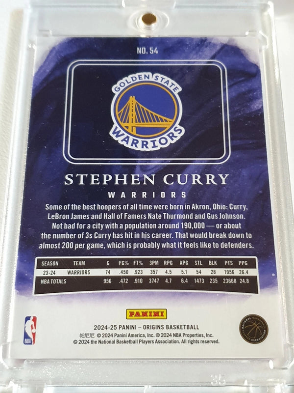 2024 Panini Origins Stephen Curry #54 PINK /60 Edition - Ready to 2024 Panini Origins Stephen Curry #54 PINK /60 Edition - Ready to