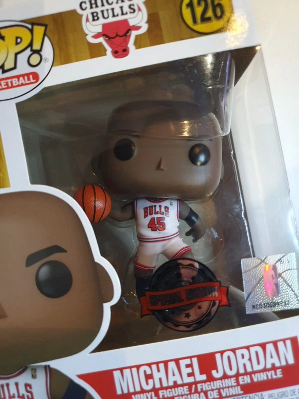 Lot of 2 x Michael Jordan Funko Special Edition Figures #126 - With Protectors
