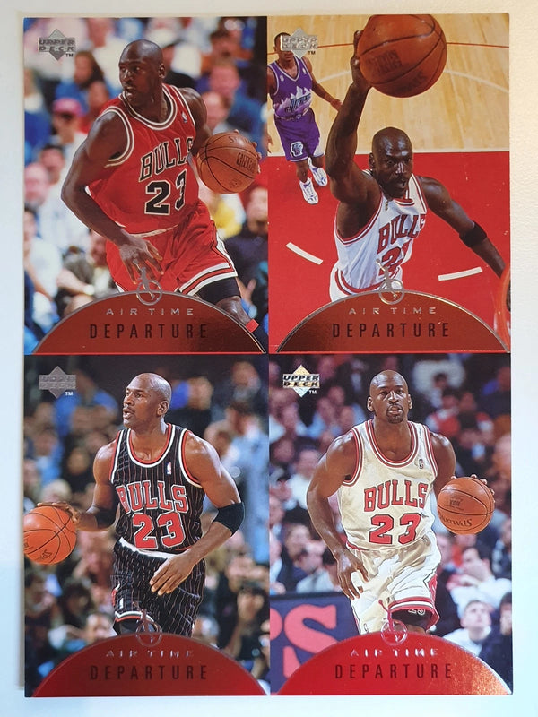 1998 Upper Deck Michael Jordan Standee & UD Choice Sealed Packs (x2) - Shaq & Zo