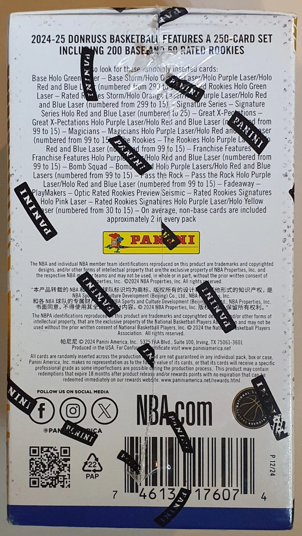2024-25 Panini Donruss Basketball Blaster Box - Factory Sealed Risacher Castle?
