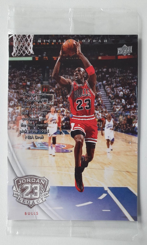 2009 Upper Deck Michael Jordan LEGACY (50 Card Complete Set +1 Jumbo) - Incl Box