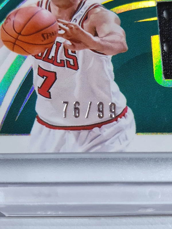 2023 Immaculate Dennis Rodman Toni Kukoc #PATCH /99 Game Worn Dual Jerseys