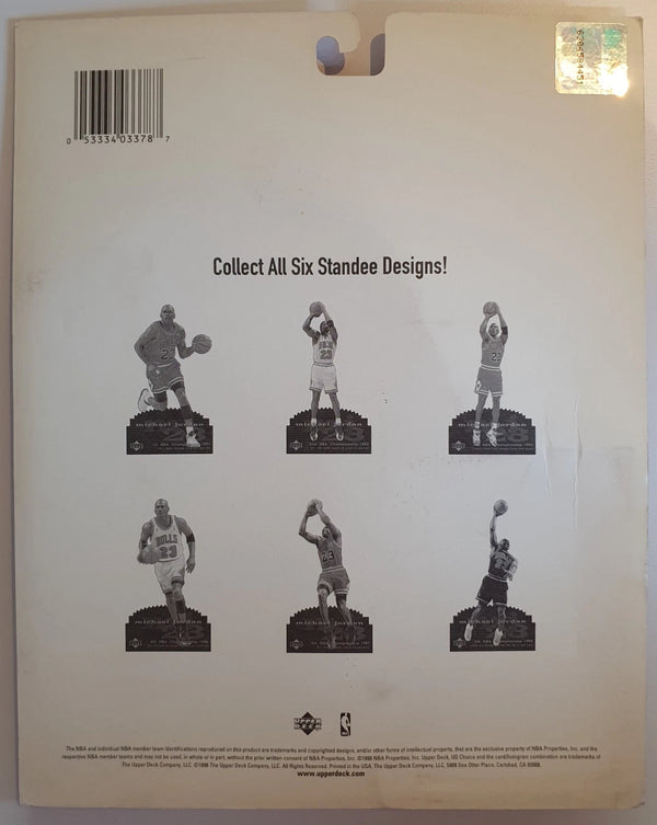 1998 Upper Deck Michael Jordan Standee & UD Choice Sealed Packs (x2) - Sealed