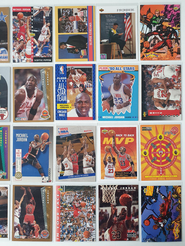 Michael Jordan Lot of 36 x MJ Collection Cards - Good Condition