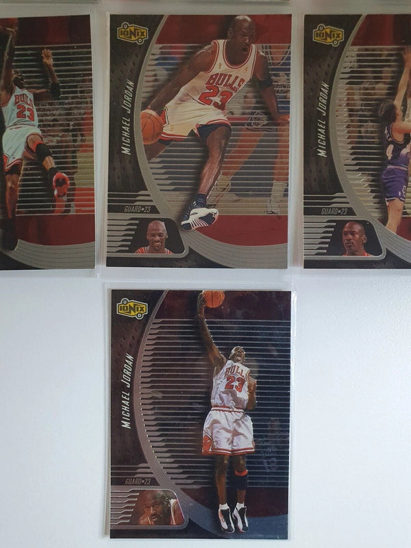 Lot of 7 x 1998 Upper Deck Ionix Michael Jordan COMPLETE SET of 7