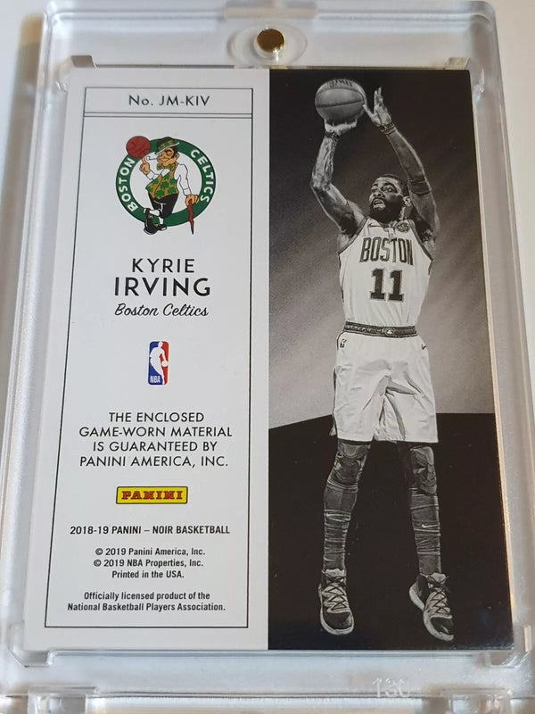 2018 Panini Noir Kyrie Irving #PATCH /99 Game Worn Jumbo Jersey - Rare