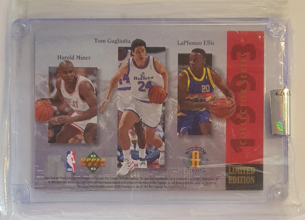 1993 UD NBA Rookie Standouts /8500 Jumbo Shaquille O'Neal Alonzo Mourning
