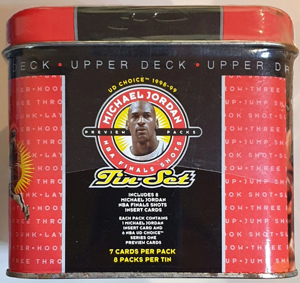1998 Upper Deck Michael Jordan NBA Finals Shots Tin Set- Factory Sealed
