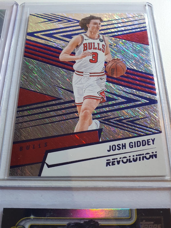 Josh Giddey (Bulls) Lot of 7 x Cards Holos Color Variants - Ready to Grade