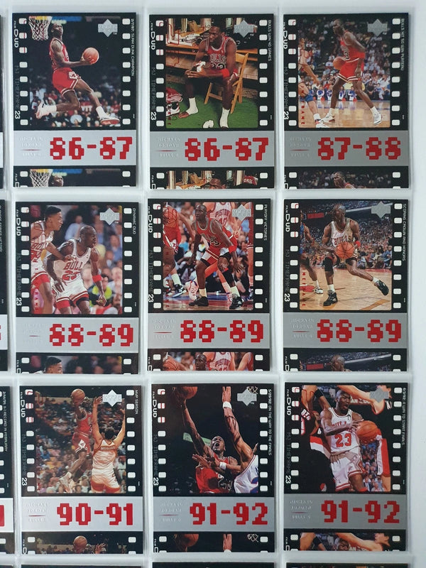 Lot of 28 x 1998 Upper Deck Michael Jordan MJ Timeframe - Good Condition