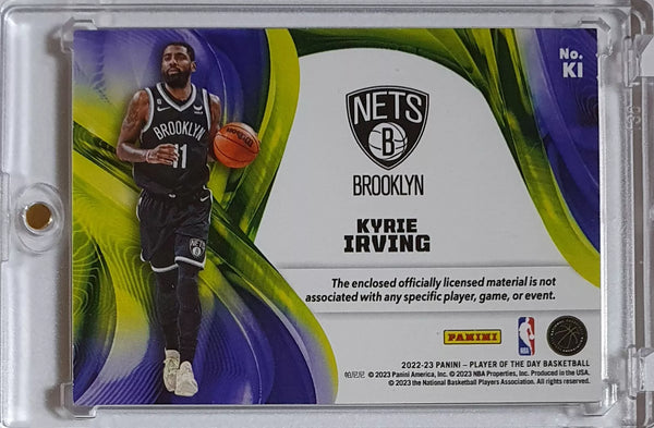 2022 Panini Kyrie Irving #PATCH /82 Jumbo 3 Color Jersey 