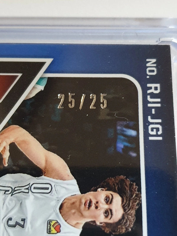 2021 Obsidian Josh Giddey Rookie Patch Auto (RPA) ORANGE /25 Holo RC - Rare