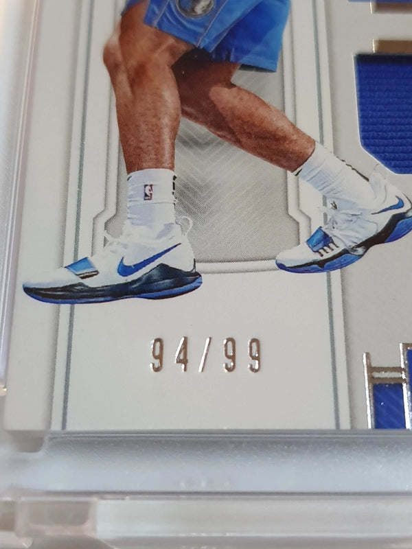 2018 Panini National Treasures Jalen Brunson Rookie #PATCH /99 Triple RC Jerseys
