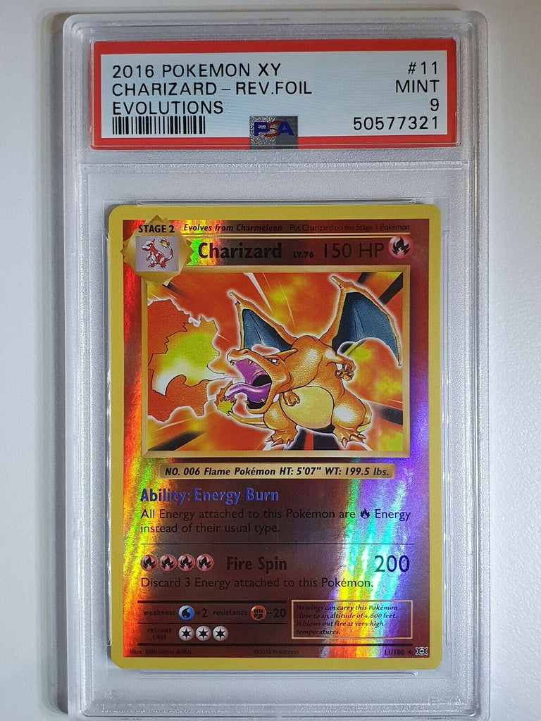 pokemon card charizard 11 108 it is worth purchasing to complete a set or for the love of Charizard. 2016 Pokemon Charizard 11/108 Reverse