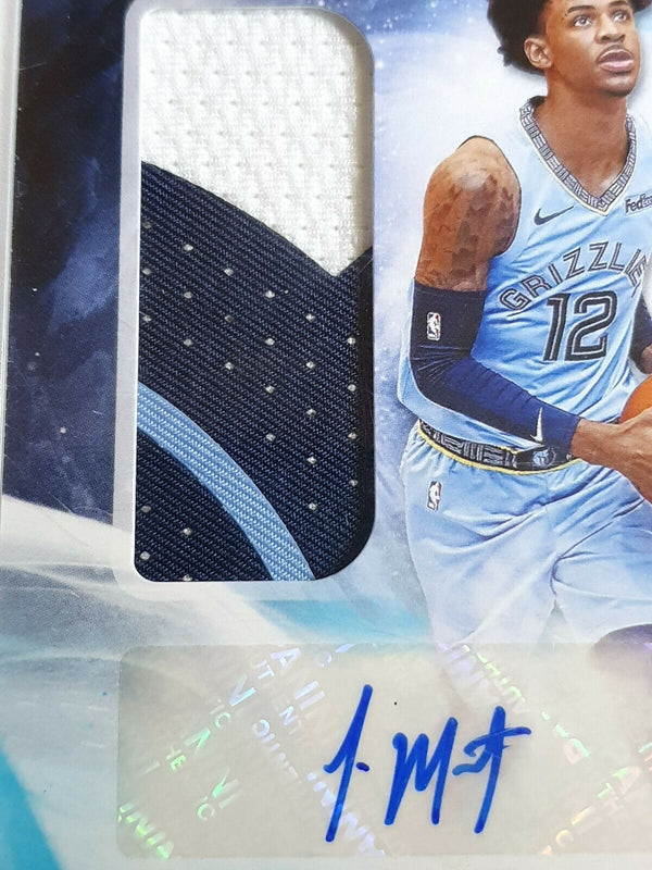 2019 Origins Ja Morant Rookie Patch Auto (RPA) BLUE /25 PRIME - Rare Gem