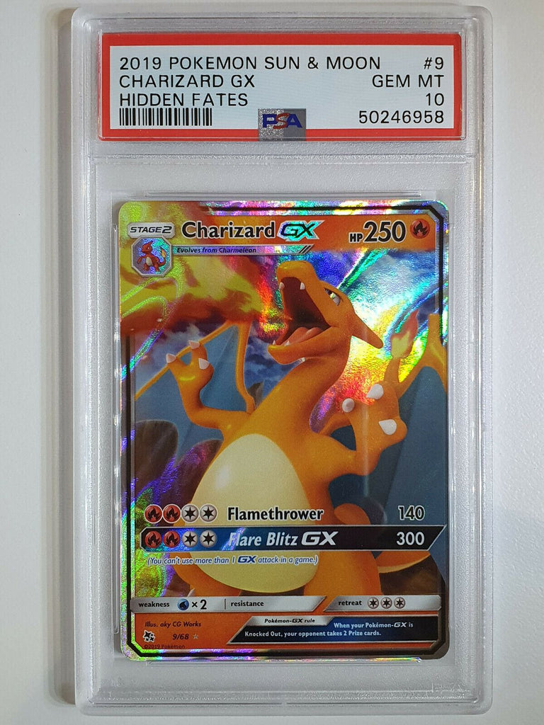 2019 Pokemon Charizard GX 9/68 Holo Hidden Fates